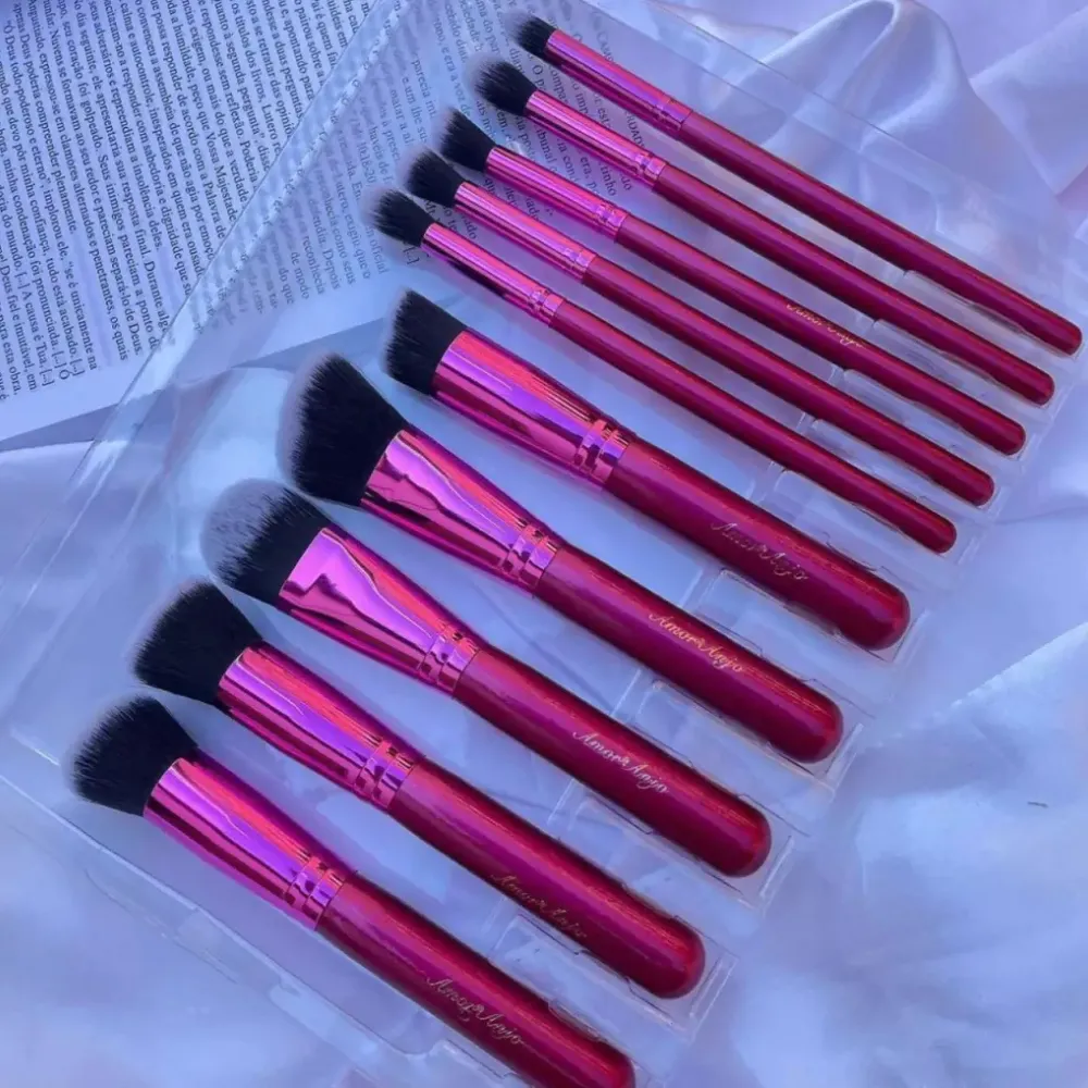 Kit de Pincéis Amor e Anjo - 10 Pincéis