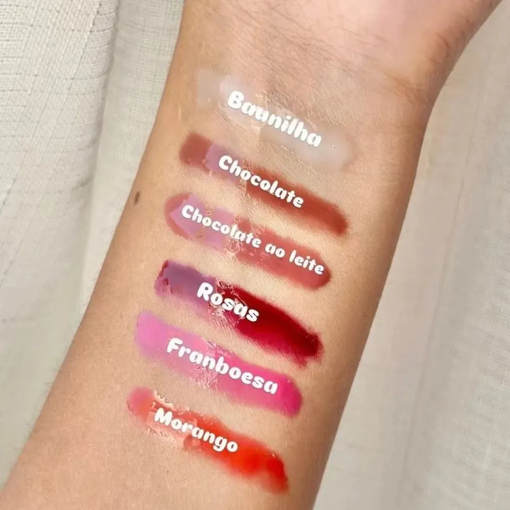 Gloss Labial Hudaemoji Chaveiro